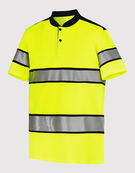 Polo manches courtes col teddy HV