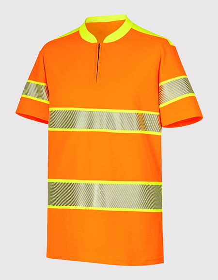 Polo manches courtes col teddy HV
