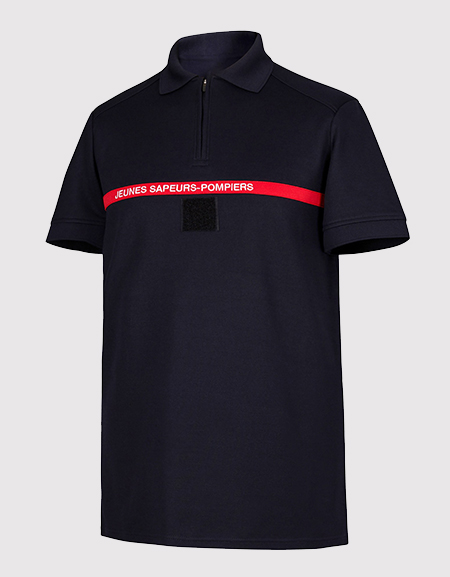 Polo manches courtes JEUNES SAPEURS-POMPIERS