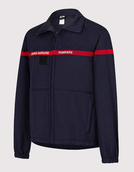 Blouson softshell JEUNES SAPEURS-POMPIERS