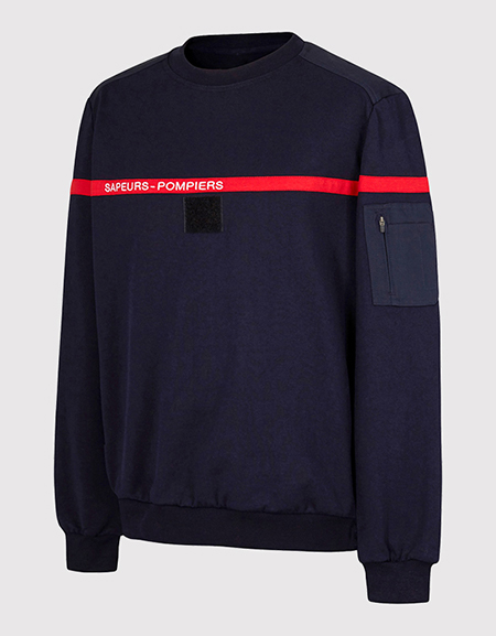 Sweat-shirt col rond SAPEURS-POMPIERS