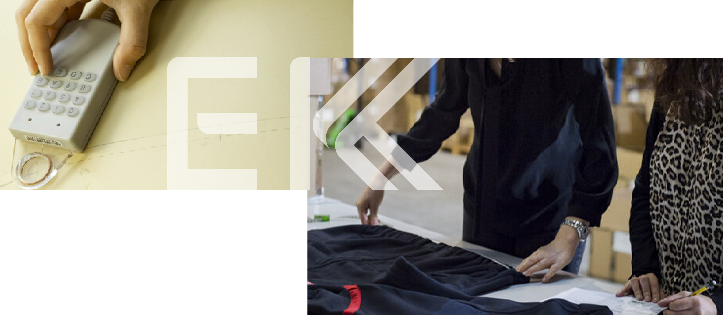 Numérisation d'un patron et contrôle d'un vêtement dans l'atelier EKIPMA